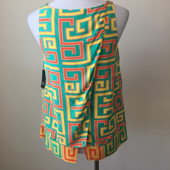 NWT Crown & Ivy South of the Border Open Back Top - Picture 4 of 8